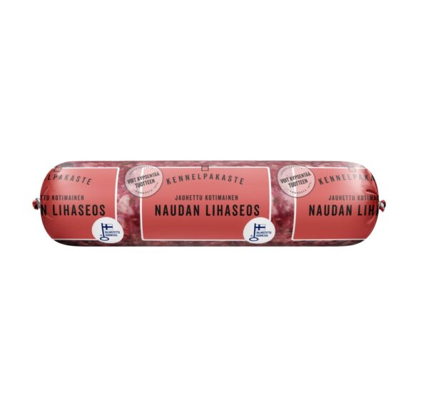 naudanlihaseos, raakaruoka